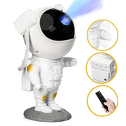 Astronaut Galaxy Star Projector 360° Adjustable Design - USB Projector For Baby Bedroom, Parties, and Gaming Rooms